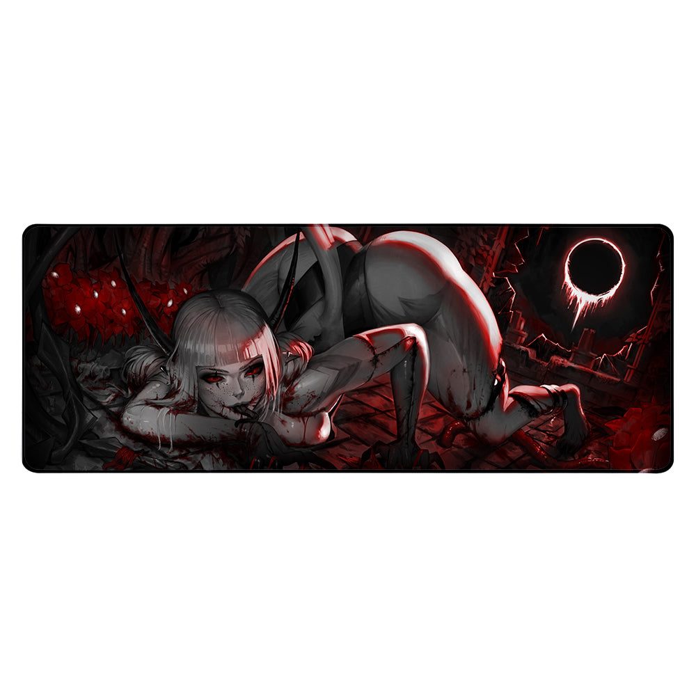 VyleGloom "Frenzied Eclipse" XL Mousepad