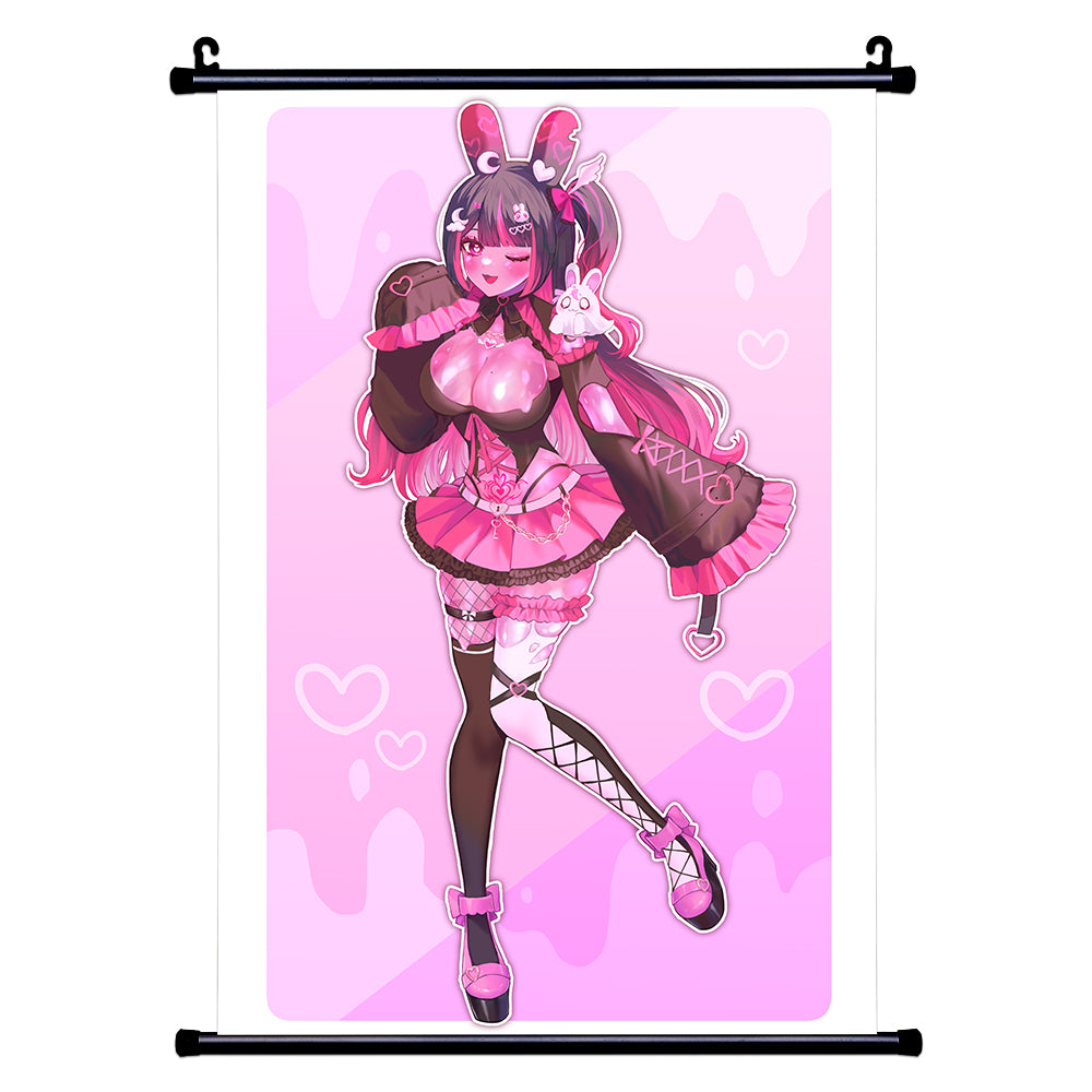 Lewnabun Lovely Slime Wall Scroll