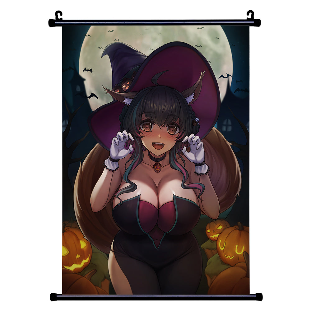 Sif Avellana Pumpkin Patch Wall Scroll