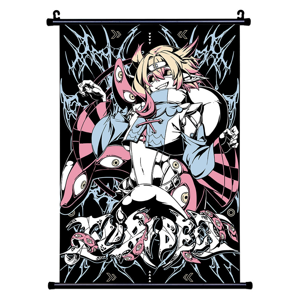 EldriBell "Beautifully Evil" Wall Scroll