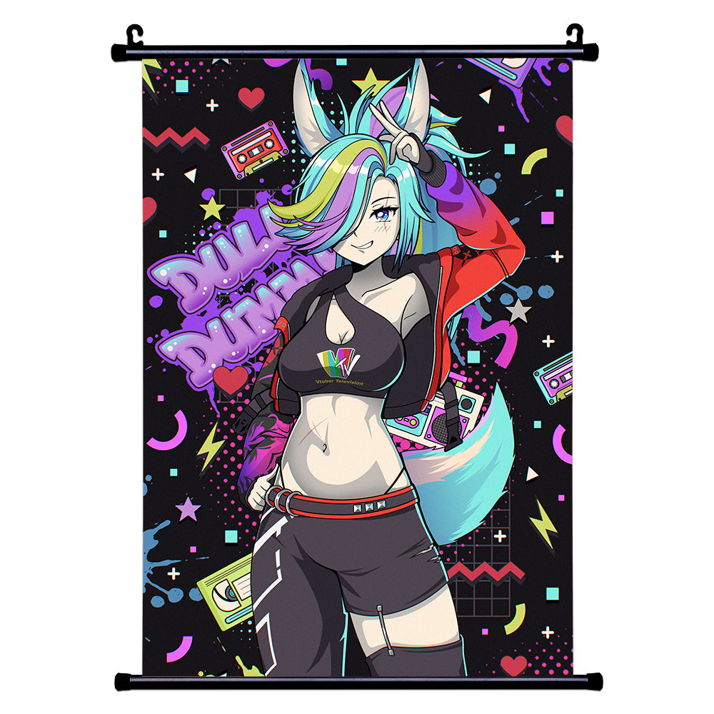 Dull Dummy 'Party!' Wall Scroll