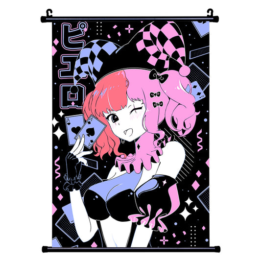 Kymani Klowni "The Amazing Clown"  Wall Scroll