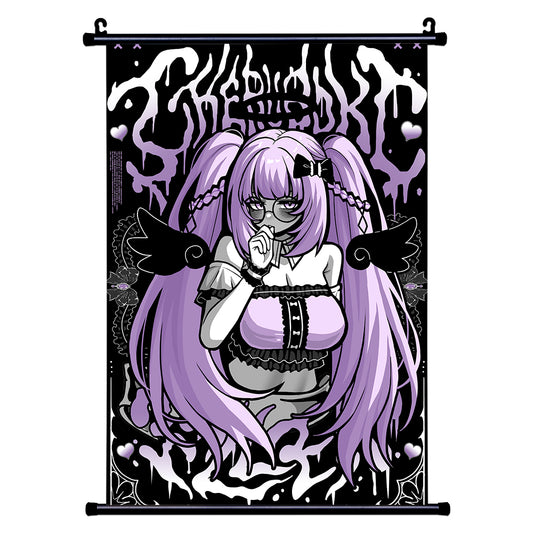 Cheruboki "Fallen Guardian Angel" Wall Scroll