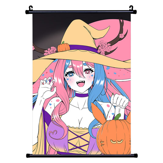 LadyBunnBunn 'Bunn-o-ween' Wall Scroll