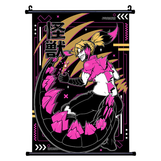 AmyZillaVT "Blonde Kaiju" Wall Scroll