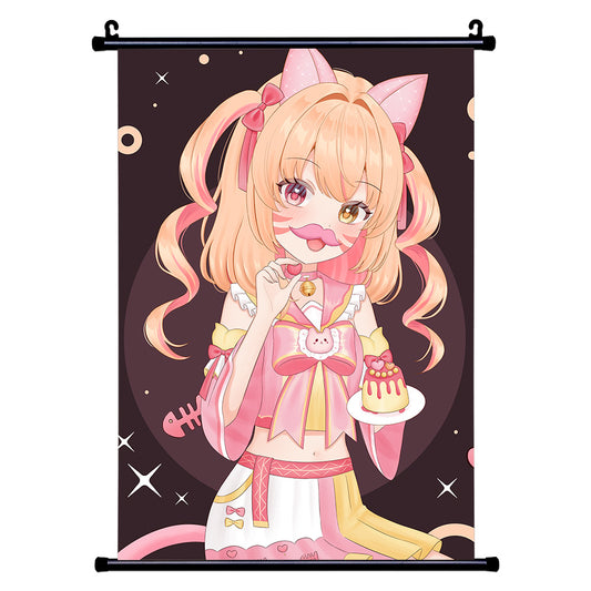 smallscafe "Mustache" Wall Scroll