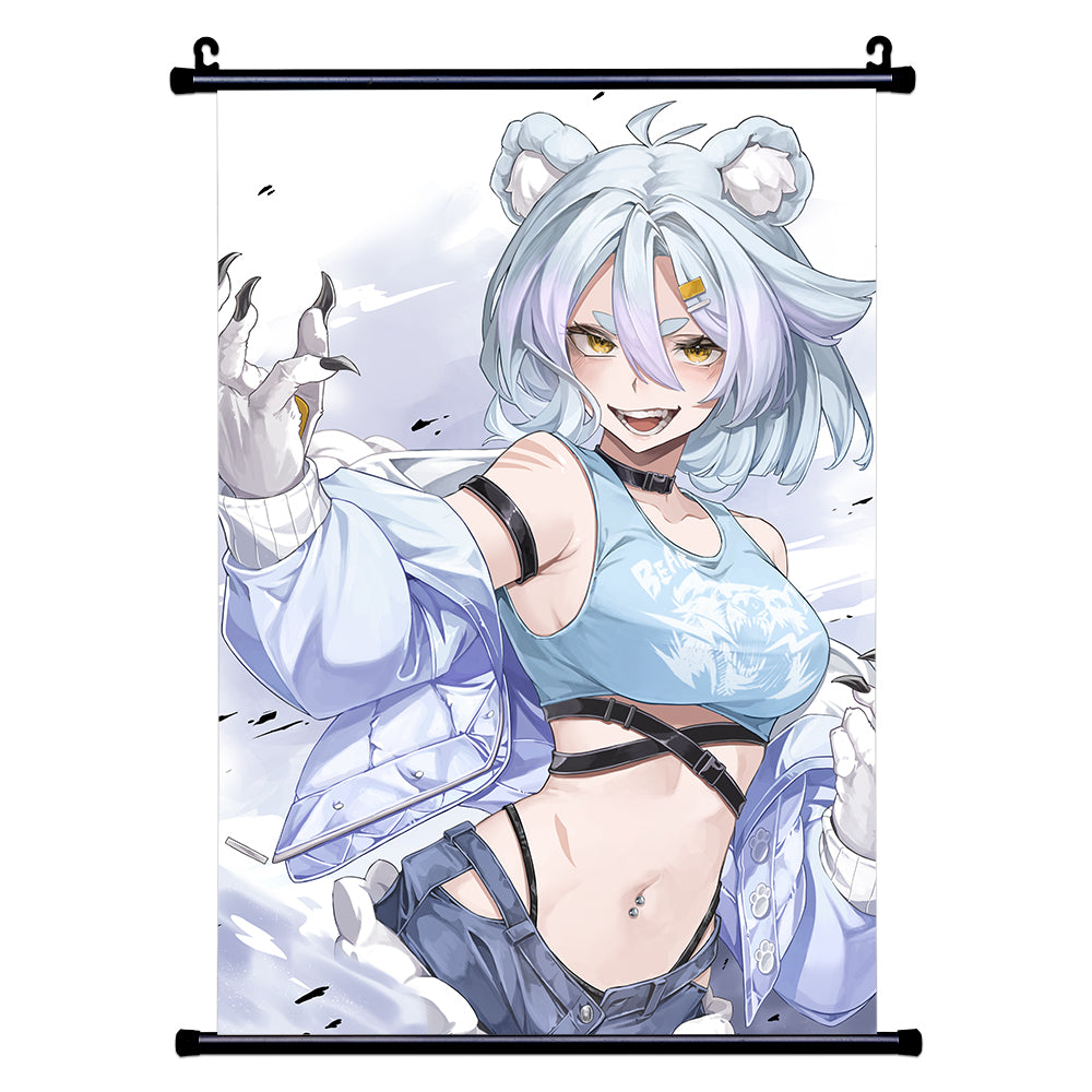 IceySnowpaws Frosted Tips Wall Scroll