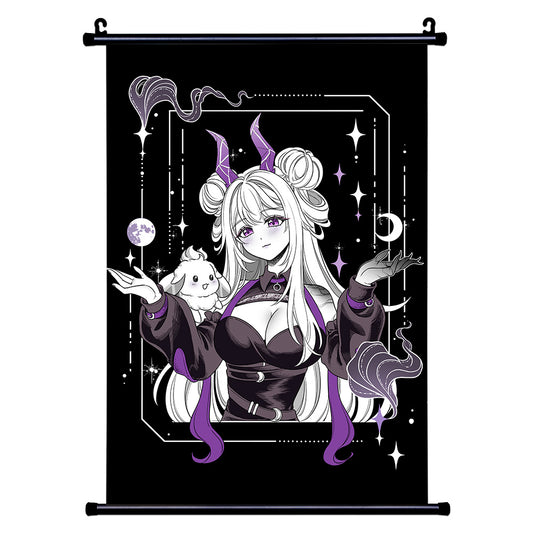 DandyVtuber "Fae Witch of Death" Wall Scroll