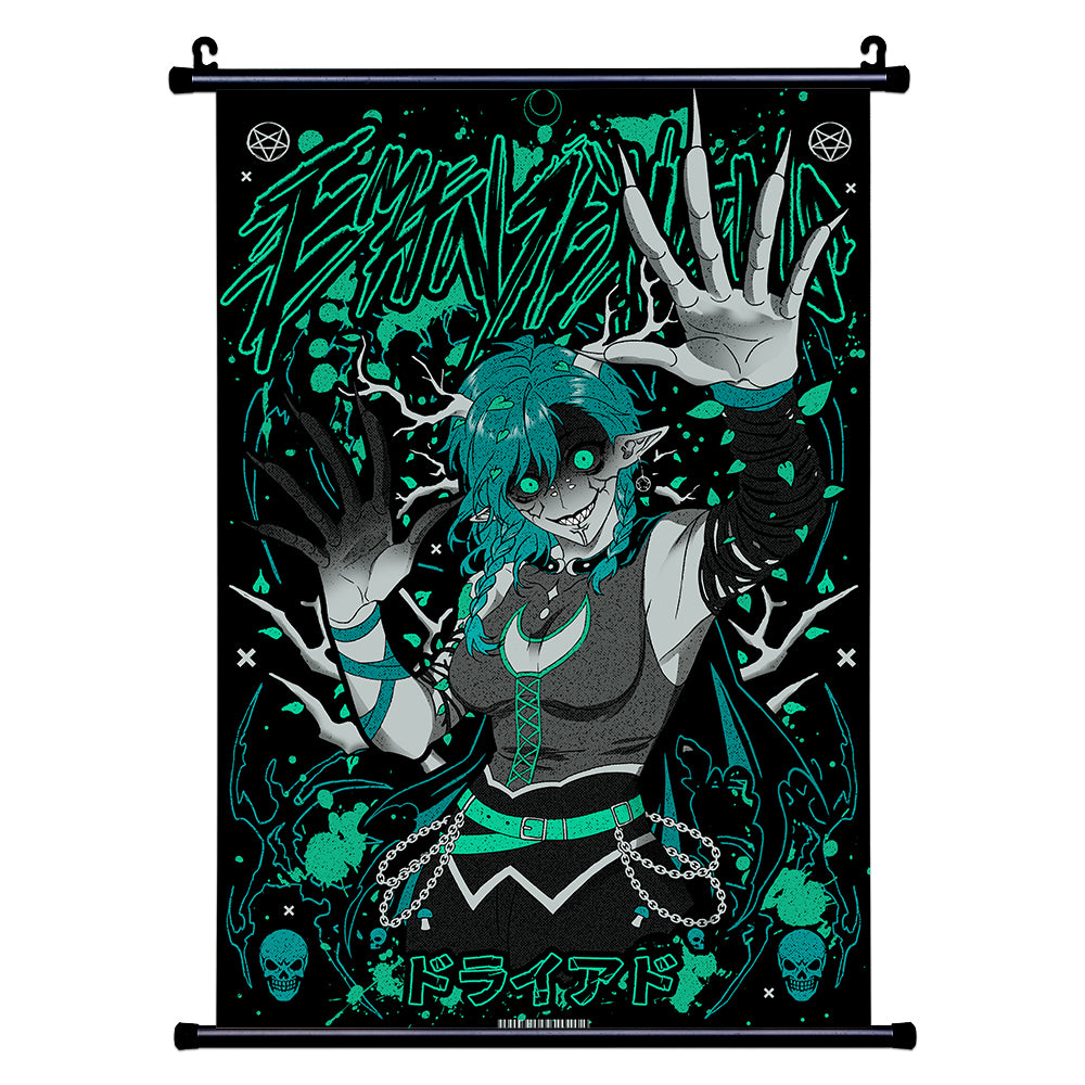 EmFNJenkins "Nature's Horror" Wall Scroll