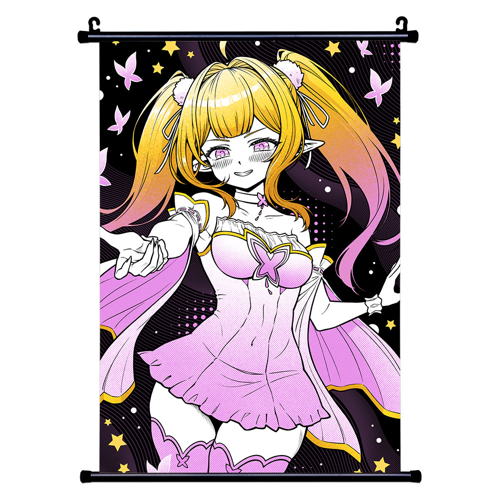 PeachyPiwie "Butterflies & Dreams" Wall Scroll