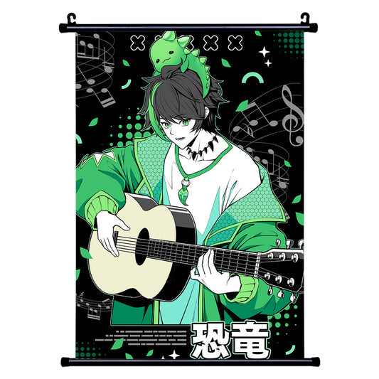KitoneVT "Dino VSinger" Wall Scroll