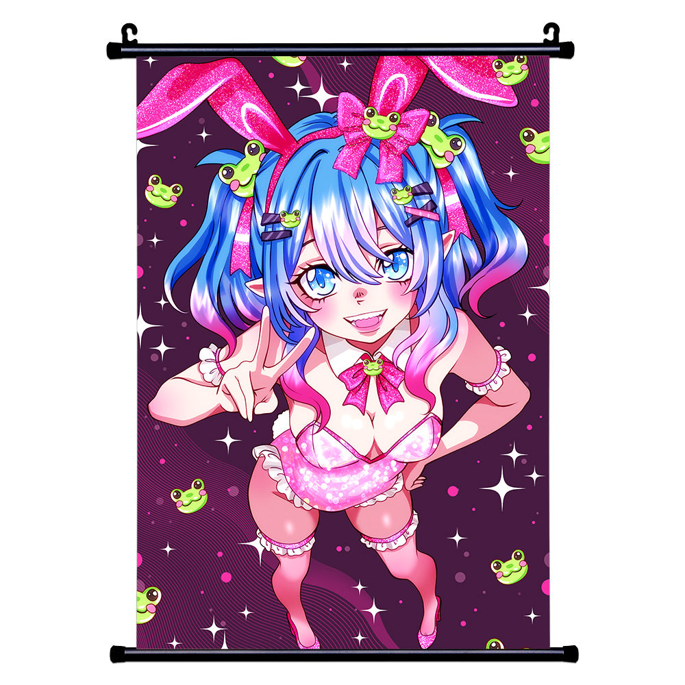 Pinkicafe "Magical Bunny Maid" Wall Scroll