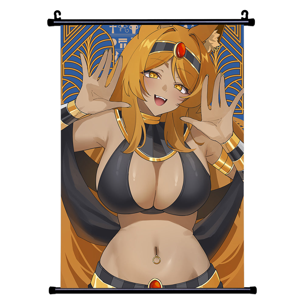 LazyLaiya "Sphinx's Smile" Wall Scroll