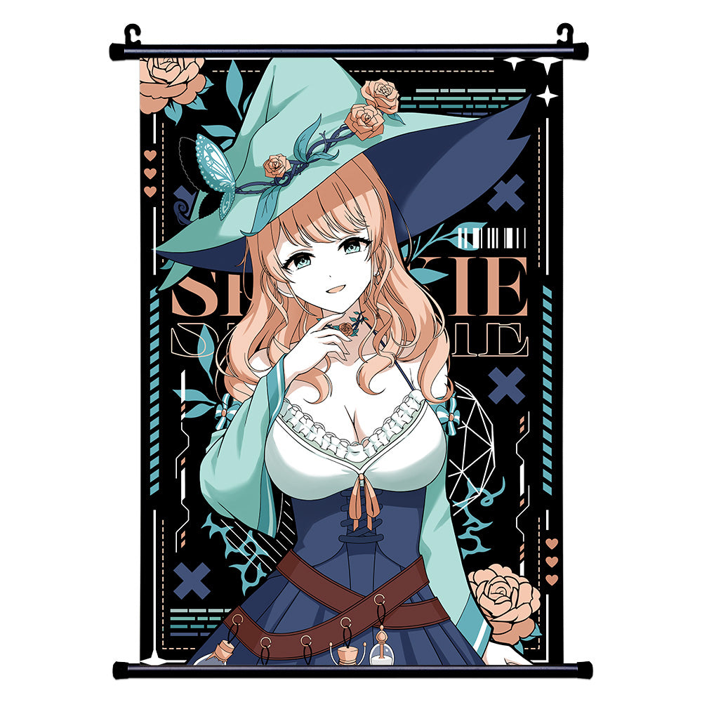 Spookie "Garden Witch" Wall Scroll