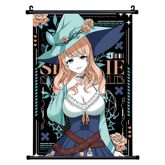 Spookie "Garden Witch" Wall Scroll