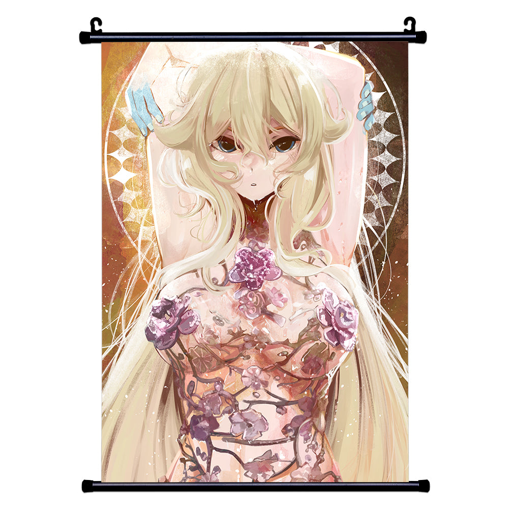 KanekoLumi Flowers Wall Scroll by Pupi
