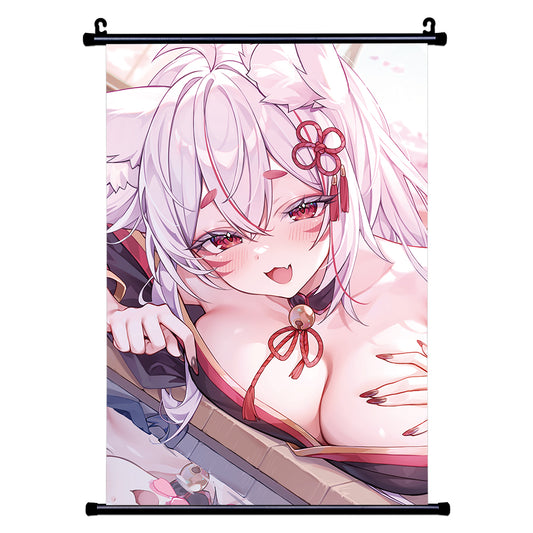 mei_satsuki Hot Springs Wall Scroll