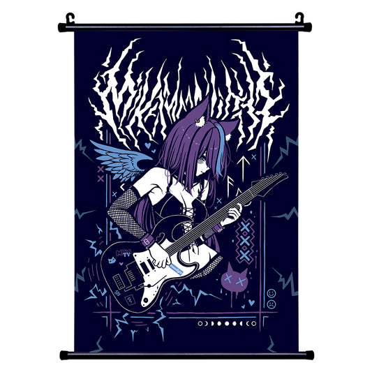 MikaMoonlight Goth Wall Scroll