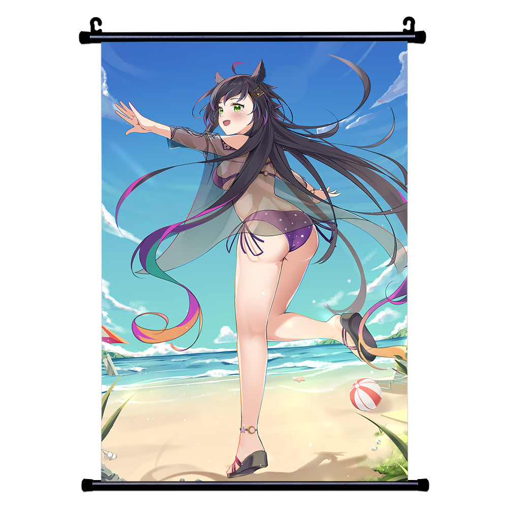 Pocketchalk Beach Day Wall Scroll