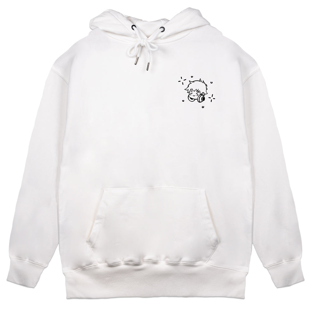 Itscoffeerun Keep It Running White Hoodie