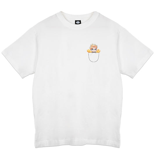 MythicDuo Flare Pocket White T-shirt