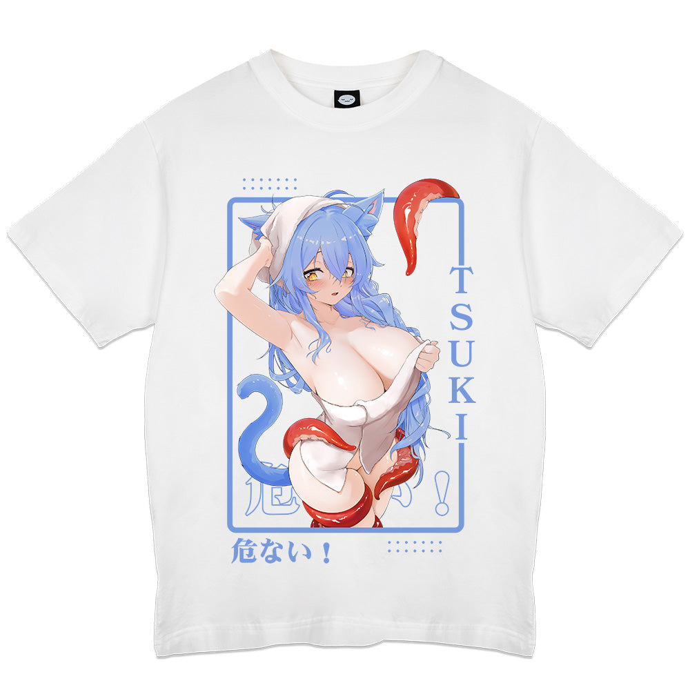 Tsuki Tyan Tentacles T-Shirt - White