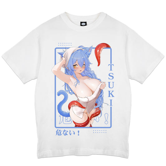 Tsuki Tyan Tentacles T-Shirt - White