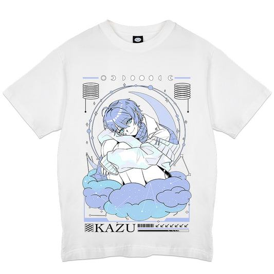 Kazu_x0 Moon Ethereal White Shirt