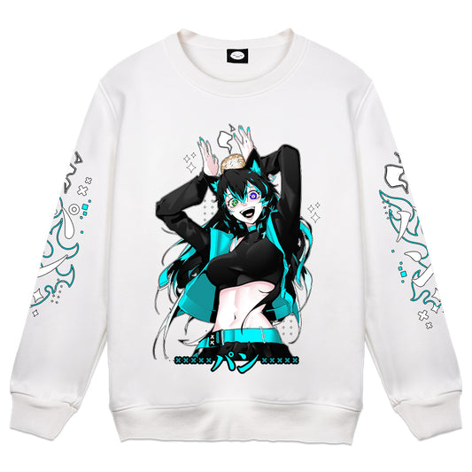 Bread-Sama "God-of-Bread" Hoodie - White