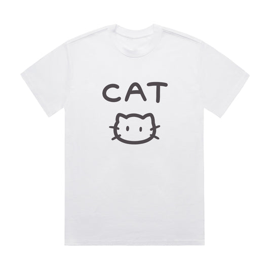 Fuwa Cat T-Shirt(White)
