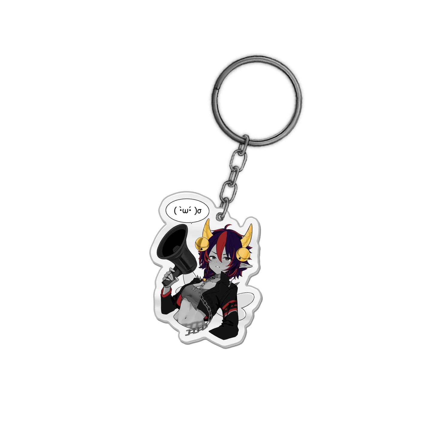 WildSpice 'Loud As Hell' Keychain