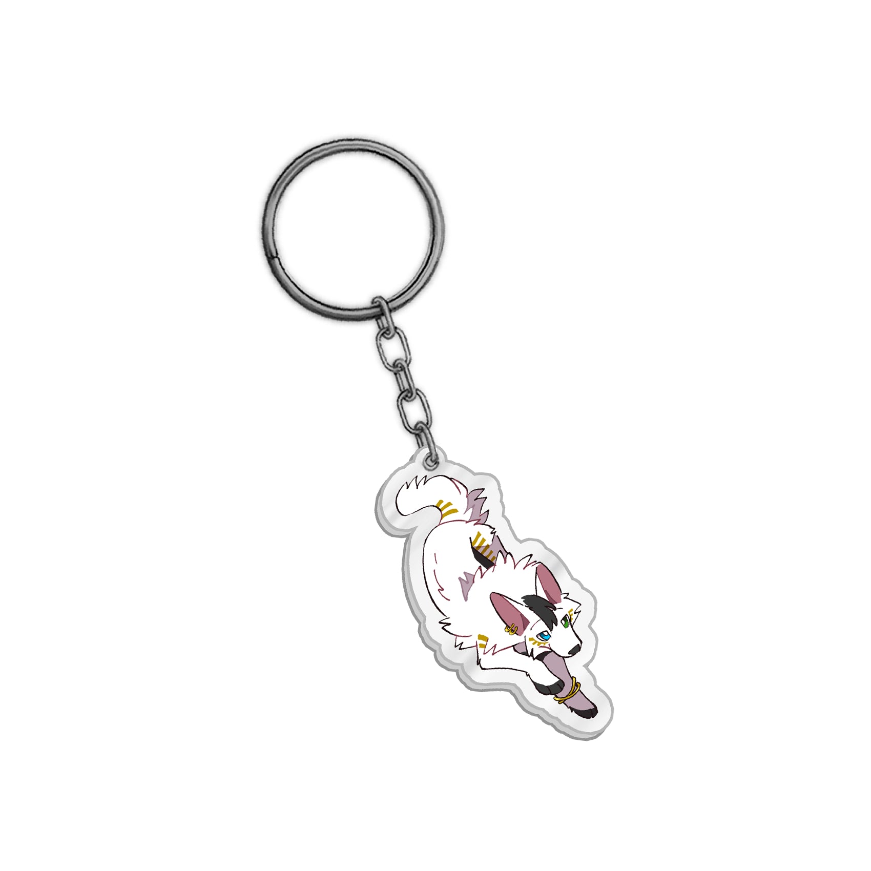 Winterwolve "Wolf Jump" Keychain