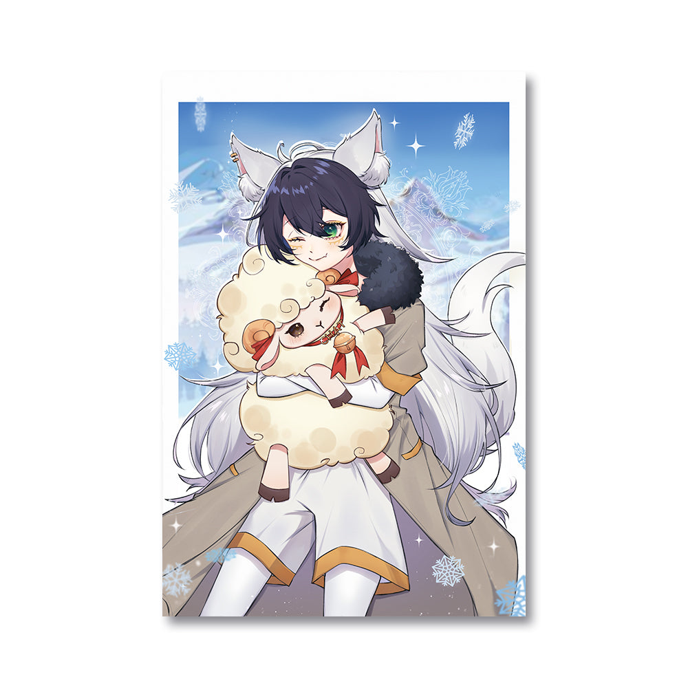 Winterwolve Winty with Chat Poster