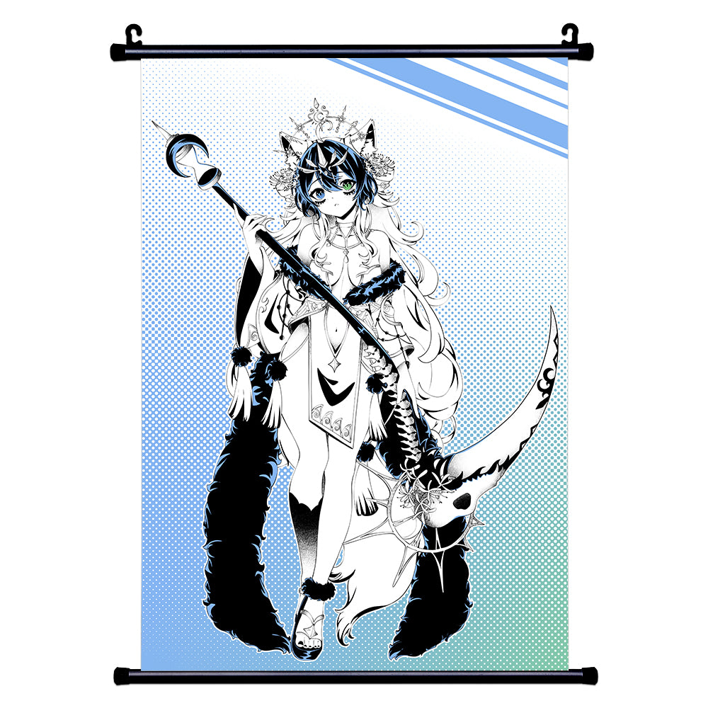 Winterwolve Grim Winty Wall Scroll