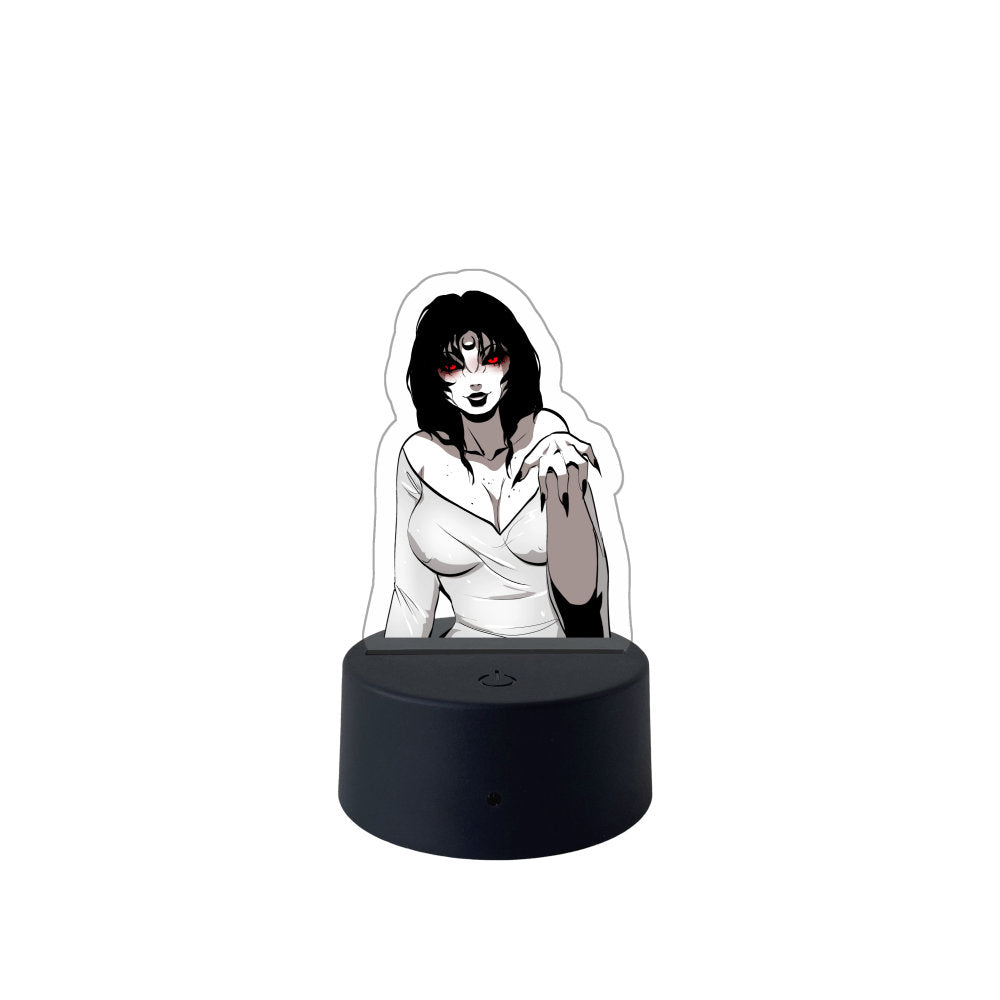 Witchy_Tea_Cup Ring LED Desk Lamp