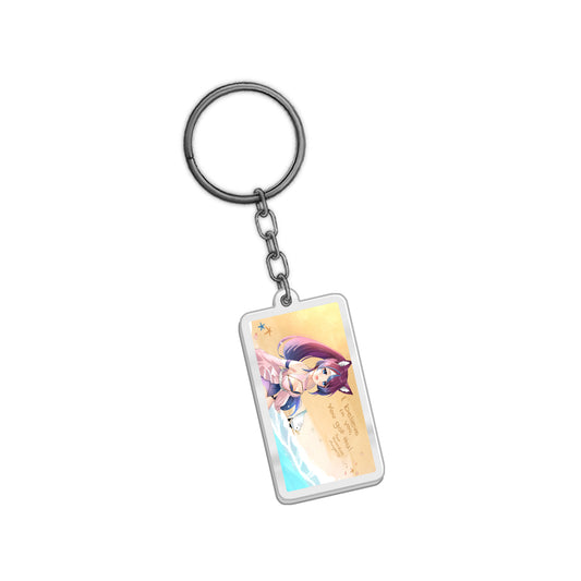 WritingtheWaves "Beachside" Keychain