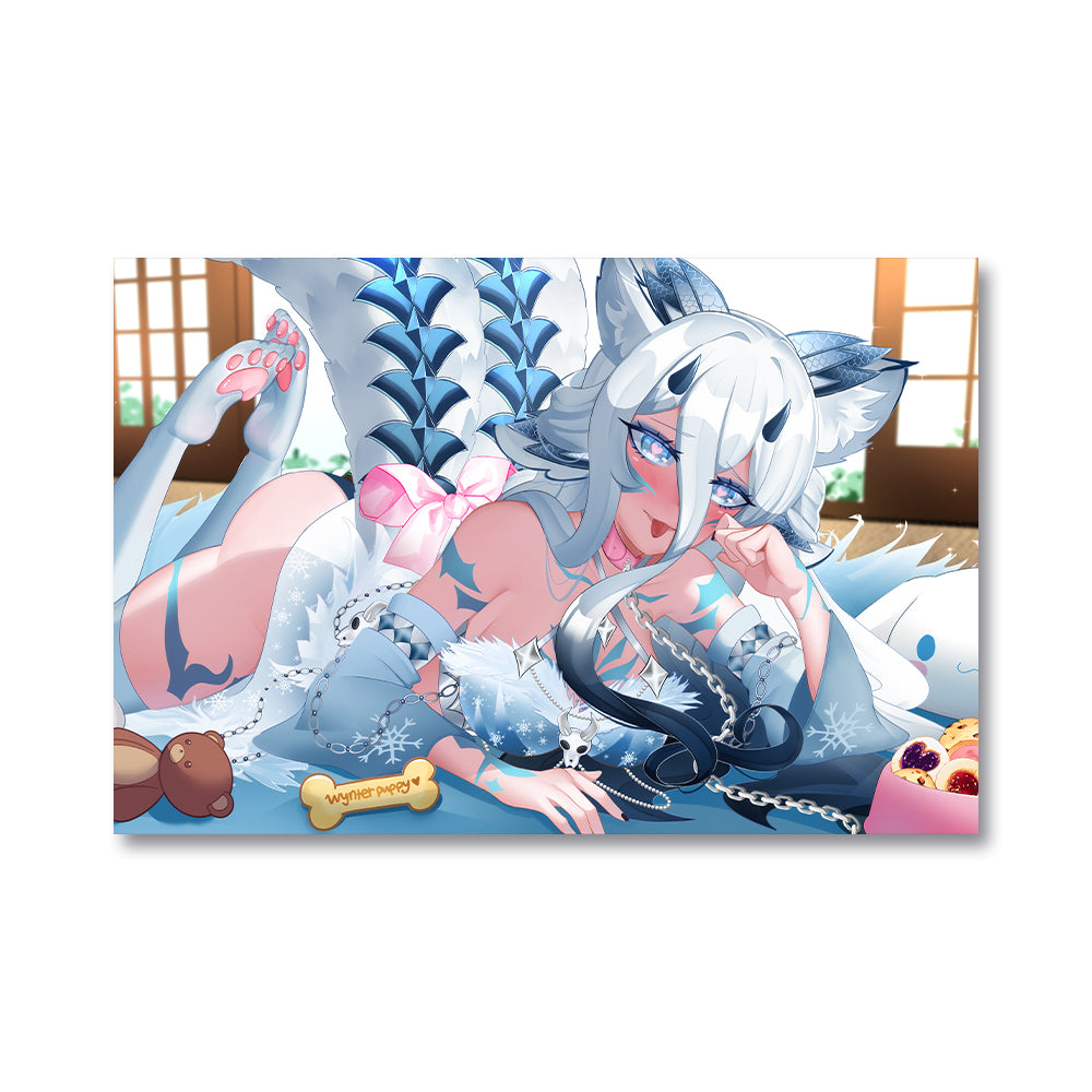 Wynterpuppy "Leash & Tease" Poster