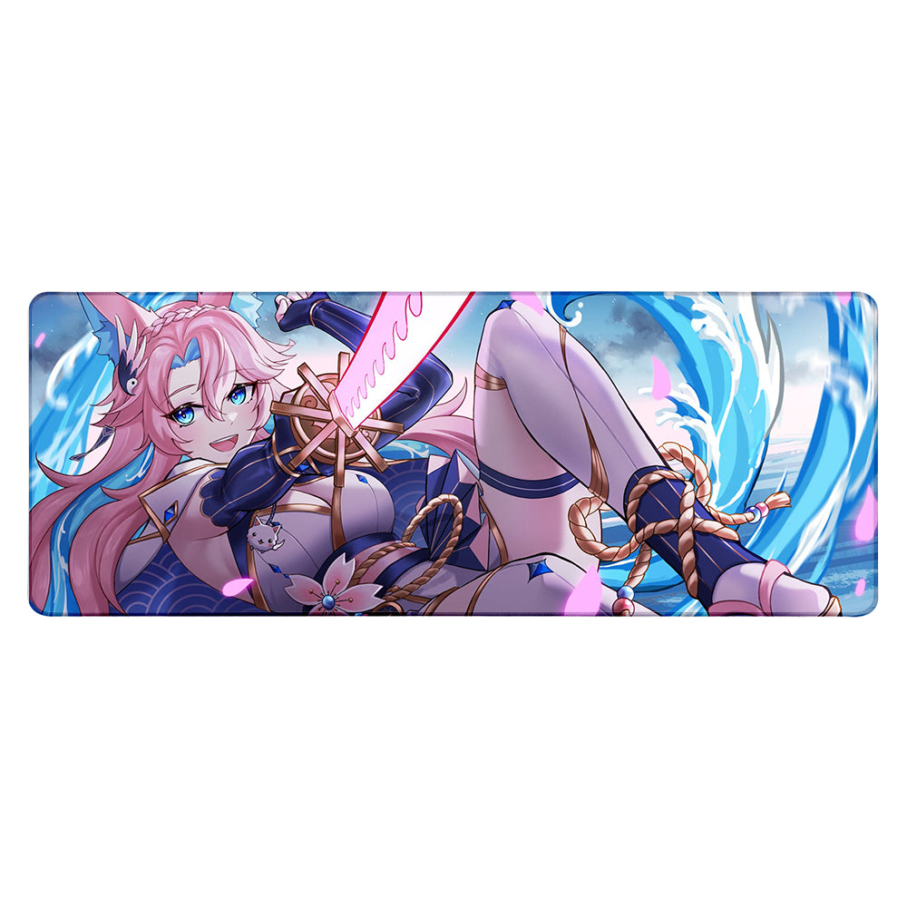 NatsuNami Strength of a Tsunami  XL Mousepad