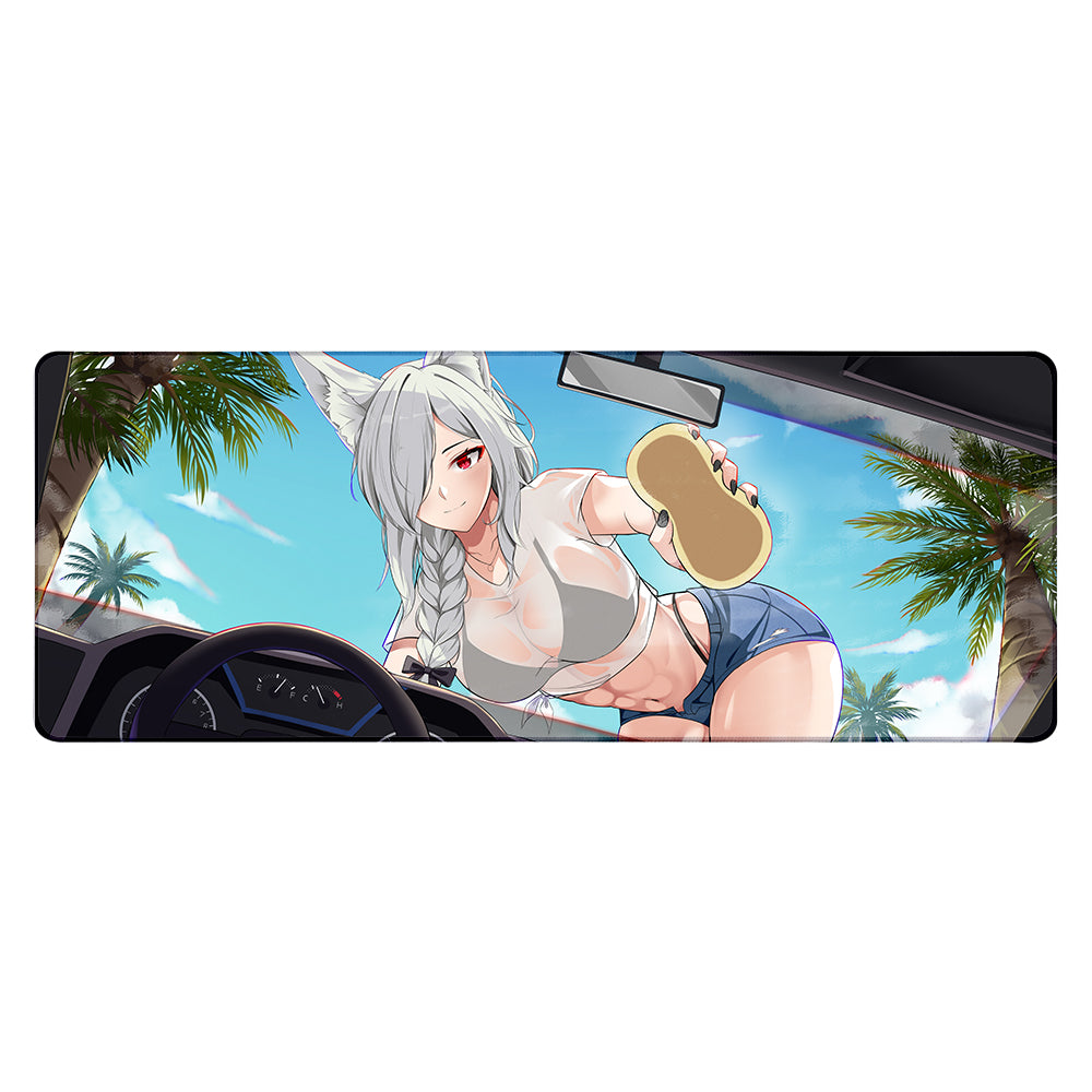 Discordia_Ch Car Wash XL Mousepad