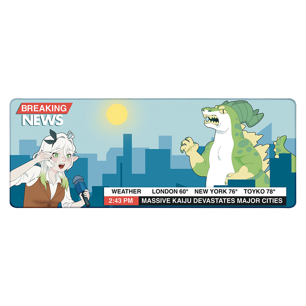 Fumei BREAKING NEWS XL Mousepad