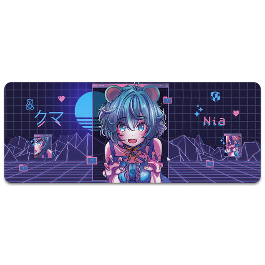 Niamocha Synthwave XL Mousepad