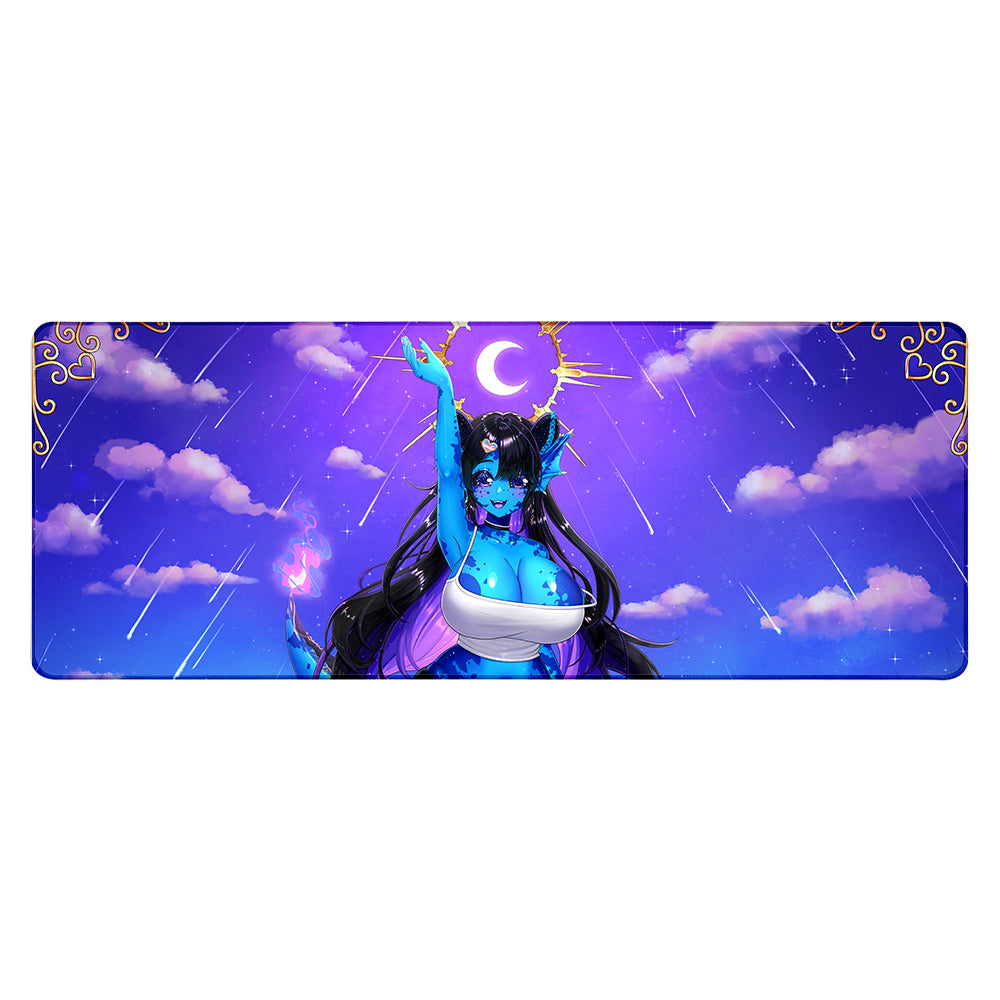 ChonkyLotus Meteor Showers XL Mousepad