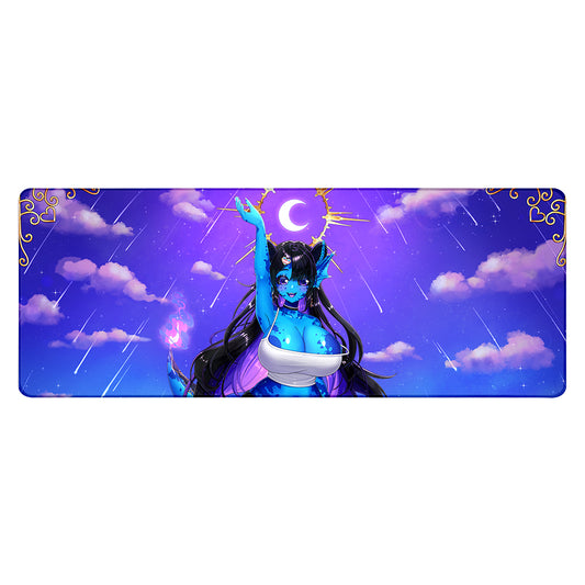 ChonkyLotus Meteor Showers XL Mousepad