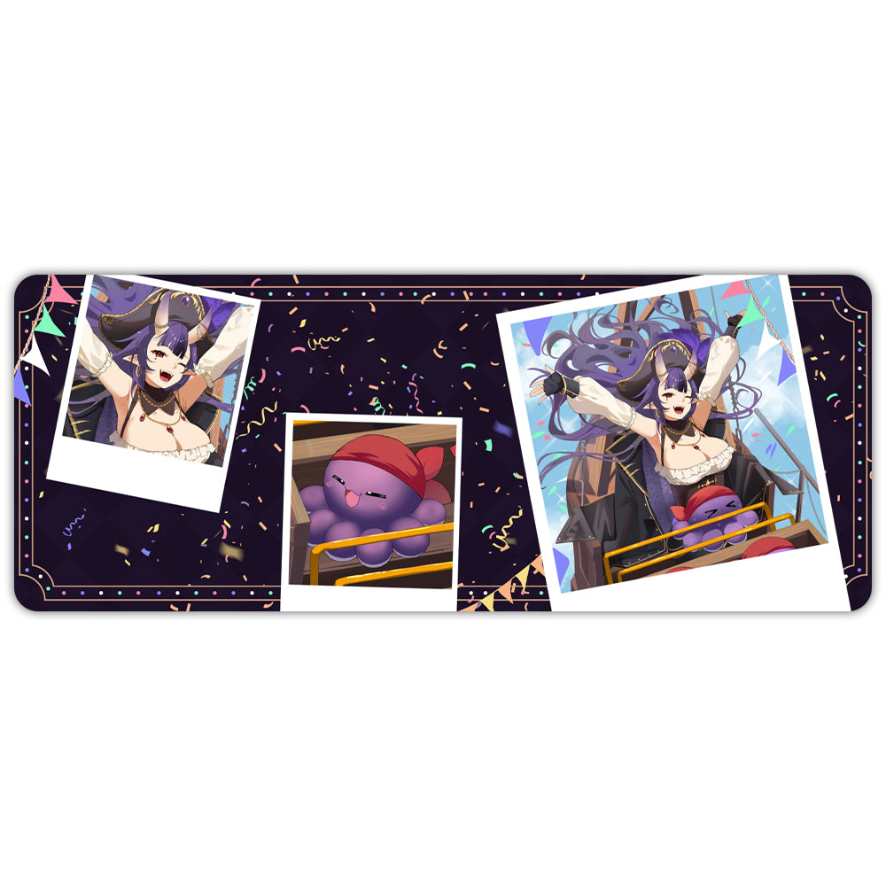 Captain Hannah Carnival Ride XL Mousepad