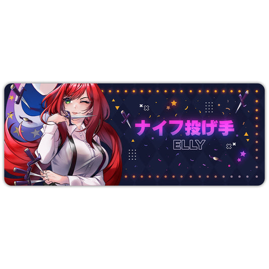 Elly Knife Thrower XL Mousepad