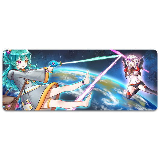 Miyu Space Defender XL Mousepad