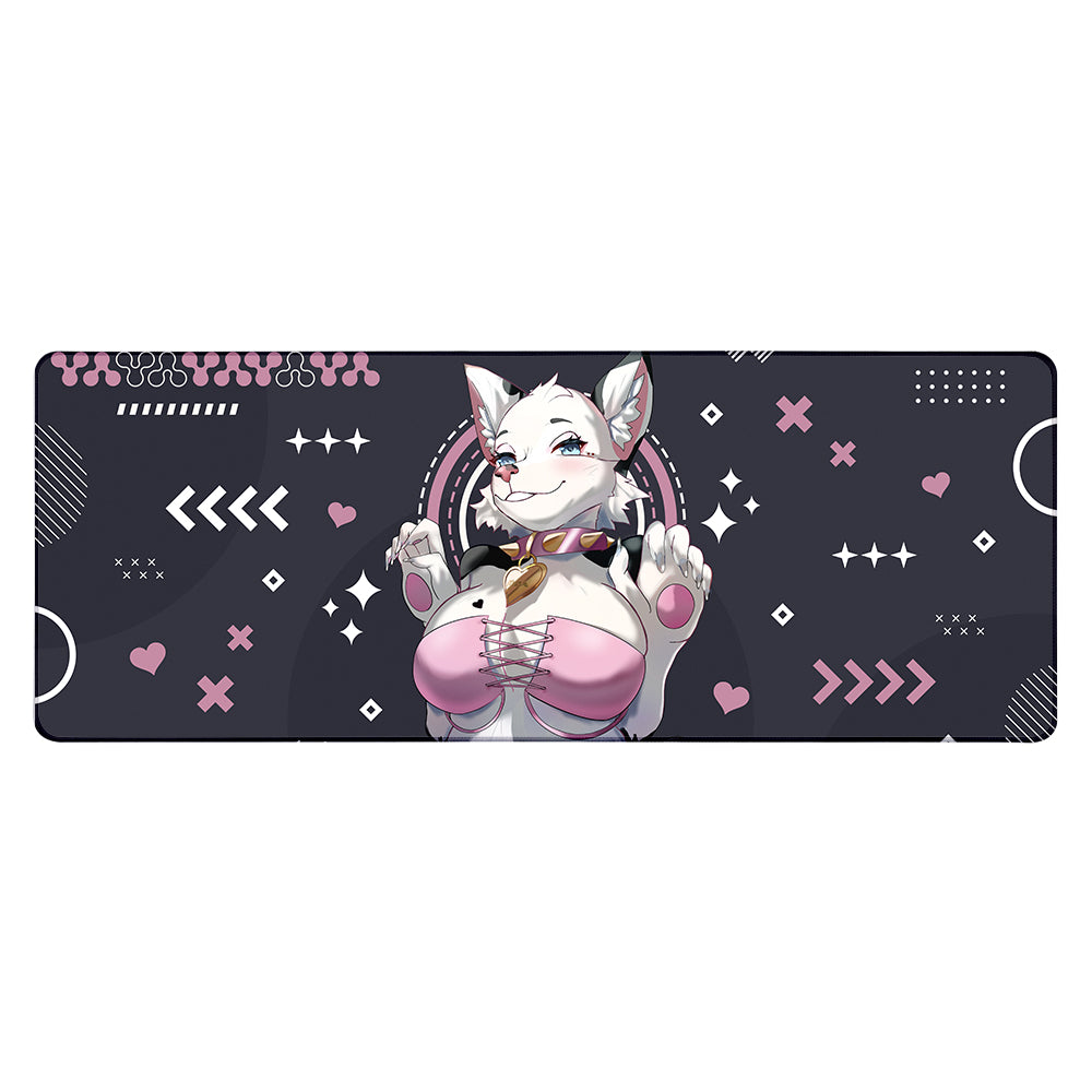 MaisieCorgi Pawsitively Fierce XL Mousepad