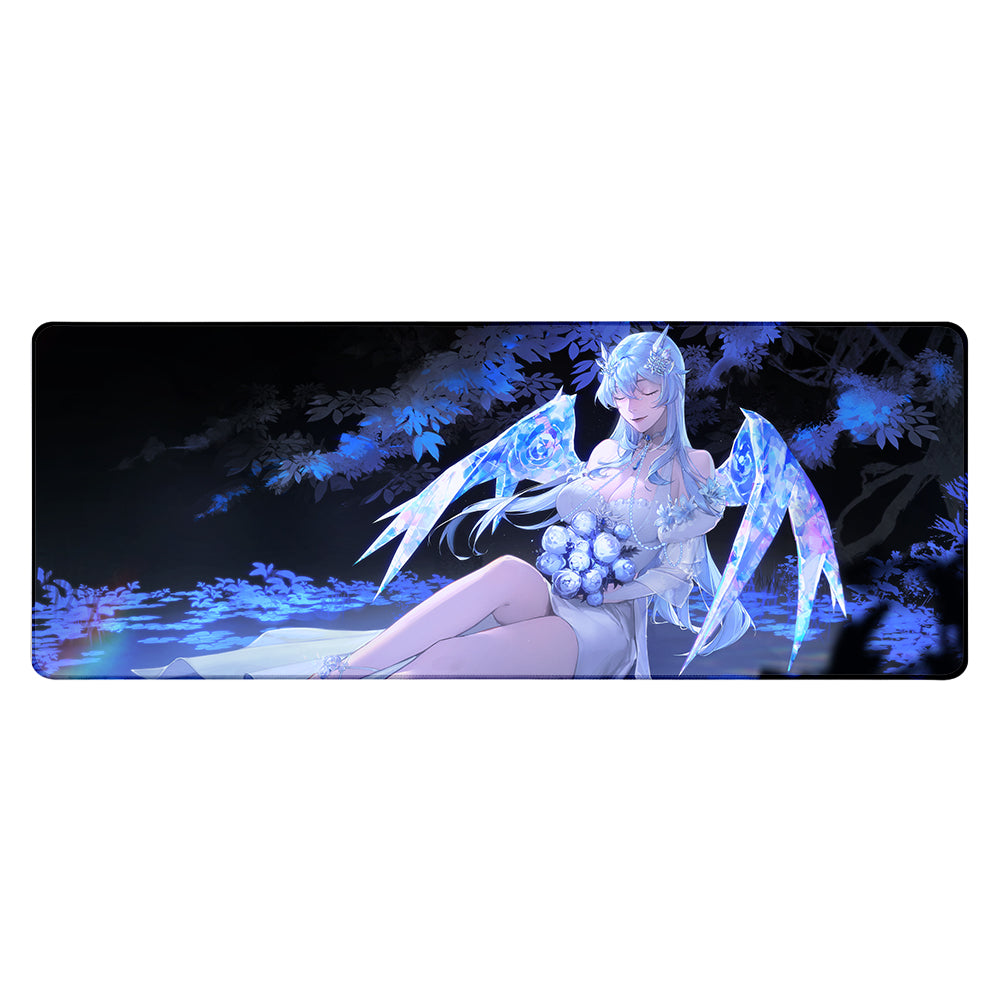 Icylilia Among the Flowers XL Mousepad