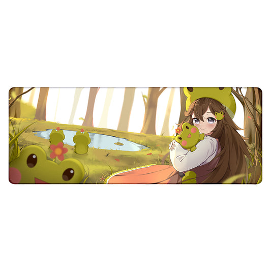 Froggyhoppins Forest Pond XL Mousepad