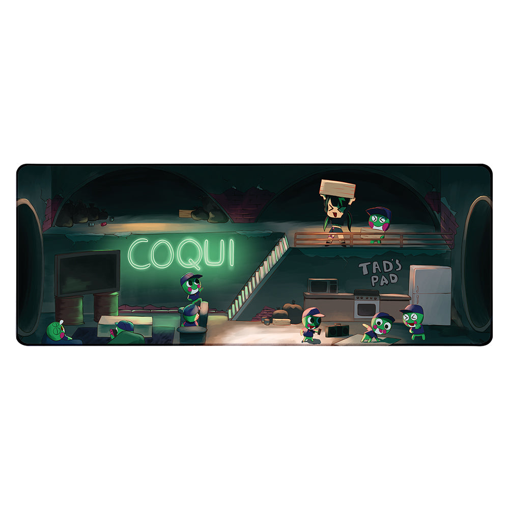 COQUI Gang Hideout XL Mousepad